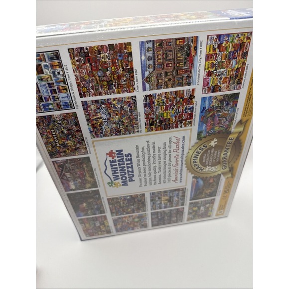 White Mountain The 1980's 1000 Piece Jigsaw Puzzle Made In USA New Sealed - Picture 2 of 3